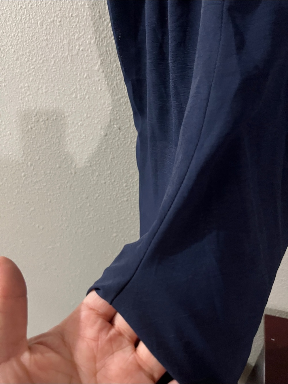 SHEIN Navy Wrap-Style Maxi Dress - Picture 8 of 14